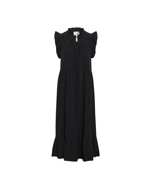Part Two Black Midi Dresses