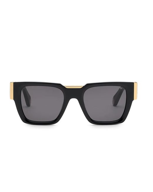 Philipp Plein Gray Sunglasses,stylische sonnenbrille spp095m