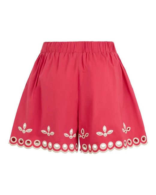 RED Valentino Red Short Shorts