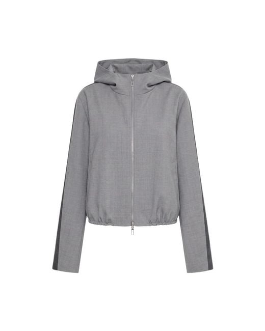 Sportmax Lepre Bomber in het Gray