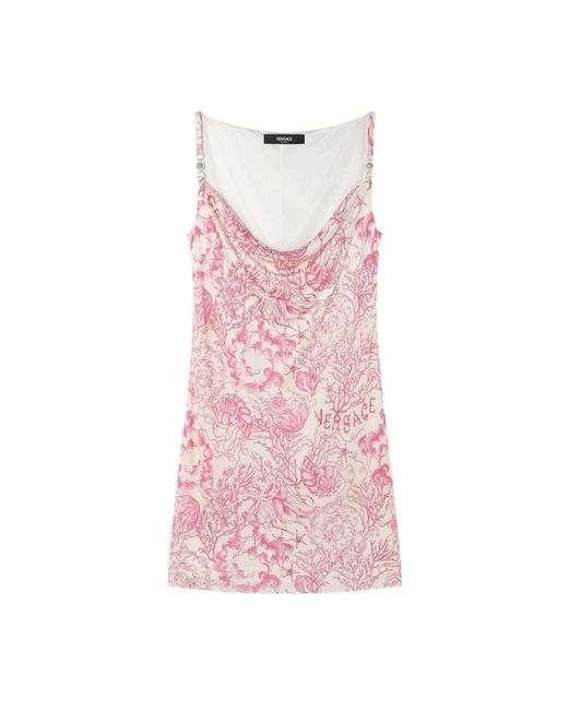 Short Dresses di Versace in Pink