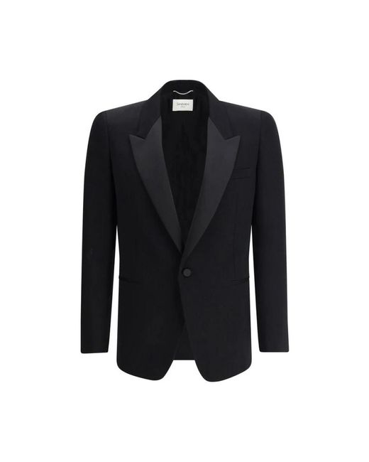 Formal Blazers Saint Laurent de hombre de color Black