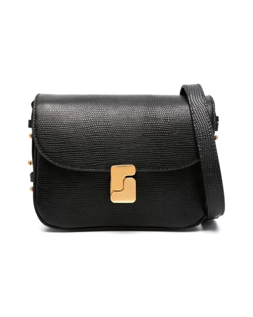 Soeur Black Shoulder Bags