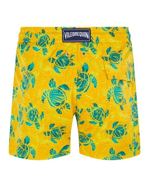 Vilebrequin Yellow Swimming Trunk for men