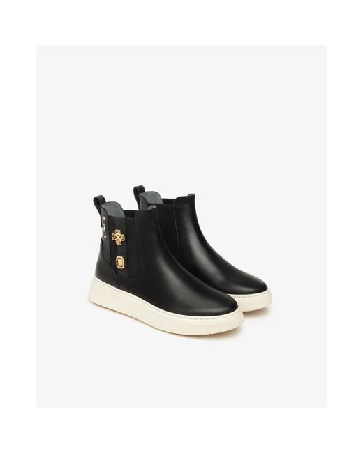 Nero Giardini Black Chelsea Boots