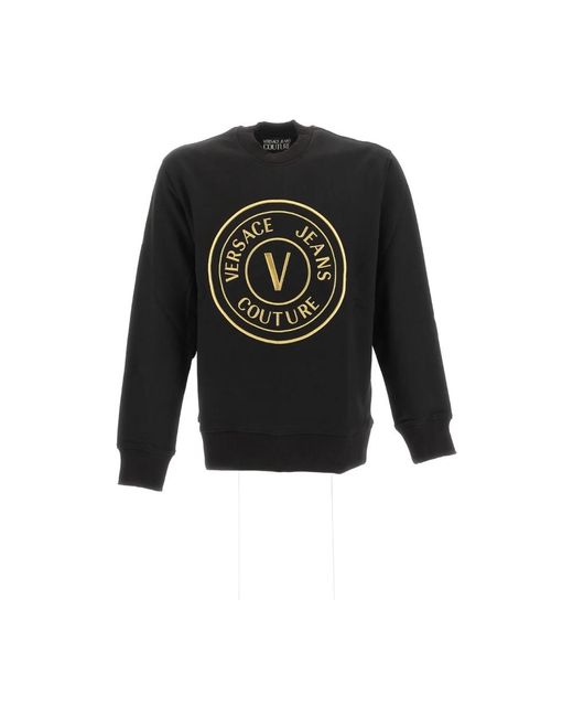 Versace Jeans Black Sweatshirts for men