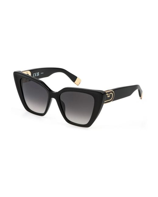 Furla Black Sonnenbrille Sfu879 Farbcode 0700