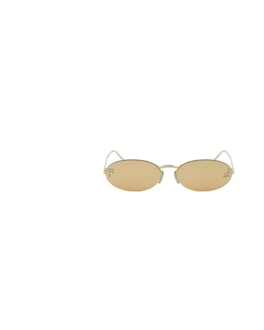 Fendi Metallic Sunglasses