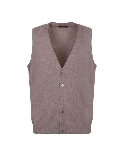 Jackets > vests Dell'Oglio pour homme en coloris Brown
