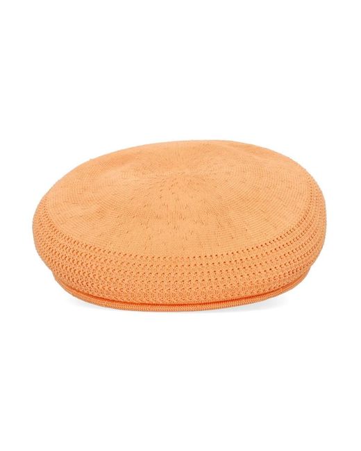 Kangol Accessoires ,Oranje ,Polyester Ventair Papaya Pet Voor Mannen in het Orange voor heren
