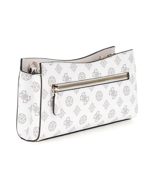 Clutches di Guess in White