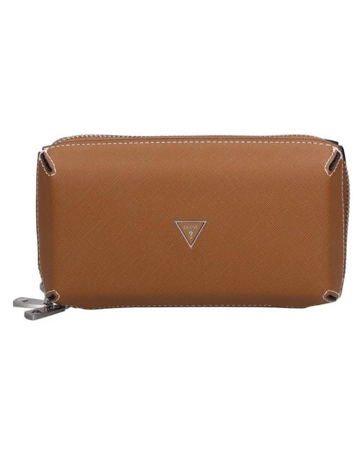 Guess Shoulder Bags in het Brown voor heren