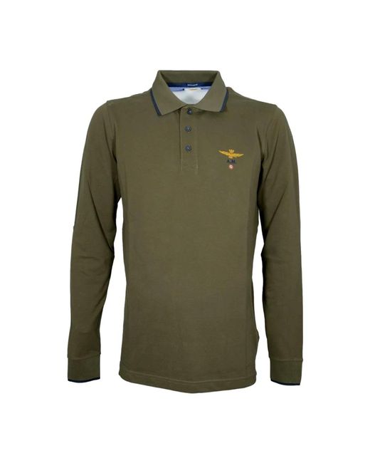 Polo Shirts Aeronautica Militare pour homme en coloris Green