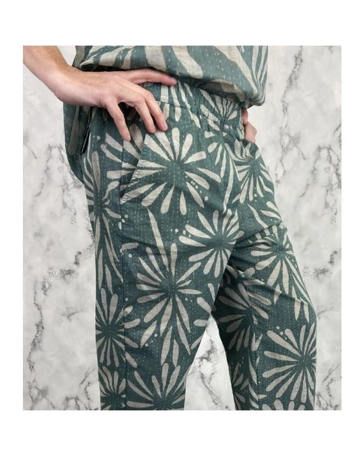 Trousers > slim-fit trousers Diega en coloris Green