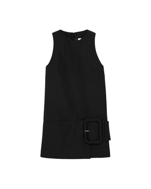 AMI Black Short Dresses
