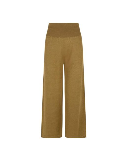 Cropped Trousers di Cortana in Green