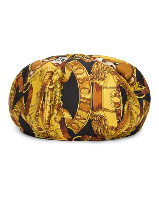 Hats Moschino de color Metallic