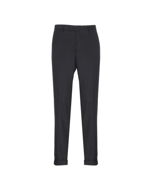 BRIGLIA Blue Suit Trousers for men