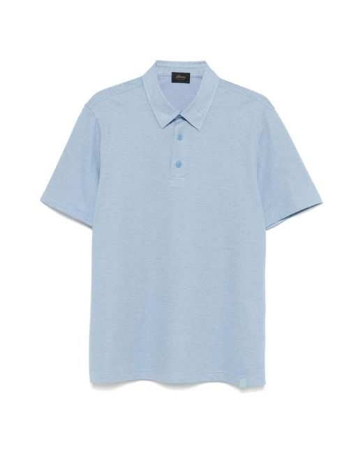 Brioni Blue Polo Shirts for men
