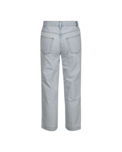 A.P.C. Denim Sailor Jeans Met Ritssluiting in het Gray