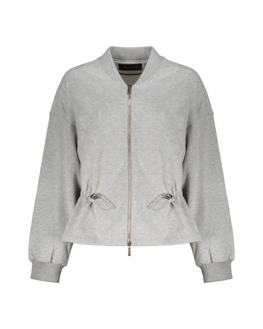 Moorer Gray Zip-Throughs