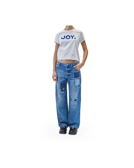 Marc Jacobs Blue Loose-Fit Jeans