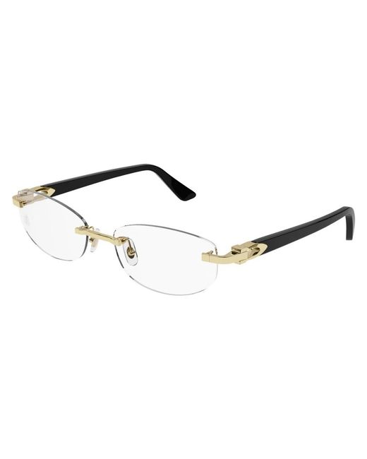 Cartier Metallic Glasses