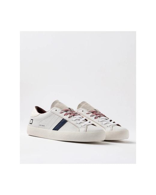 Date White Sneakers for men