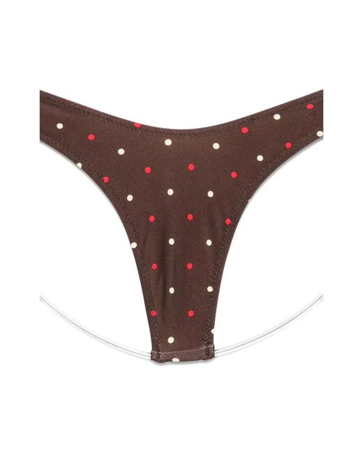 Frankie's Bikinis Brown Underpants