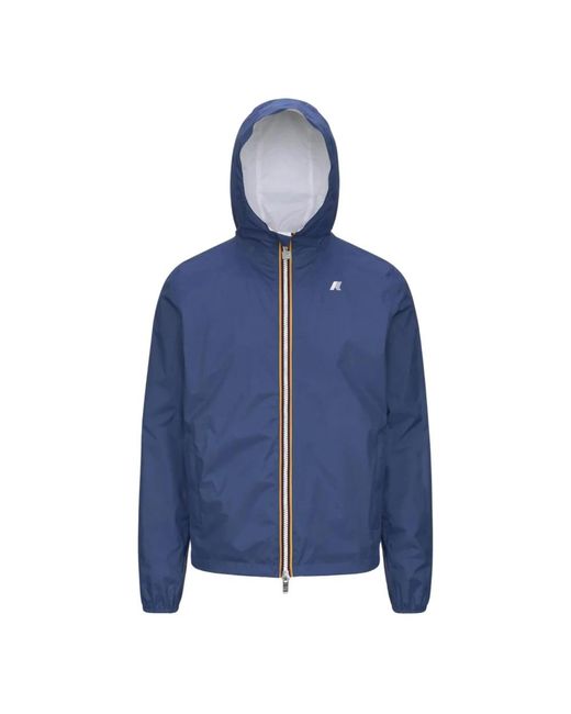 K-Way Jake Plus.2 Reversible Jacket in het Blue voor heren