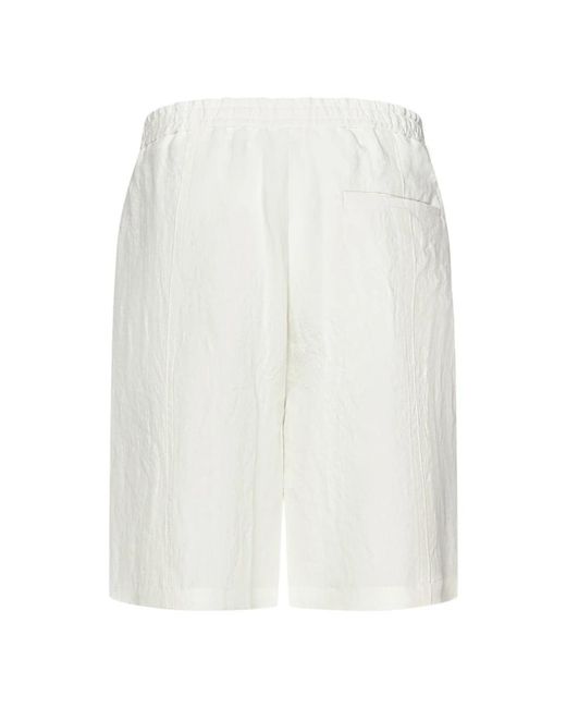 Emporio Armani White Casual Shorts for men