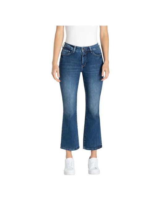 M·a·c Blue Cropped Jeans