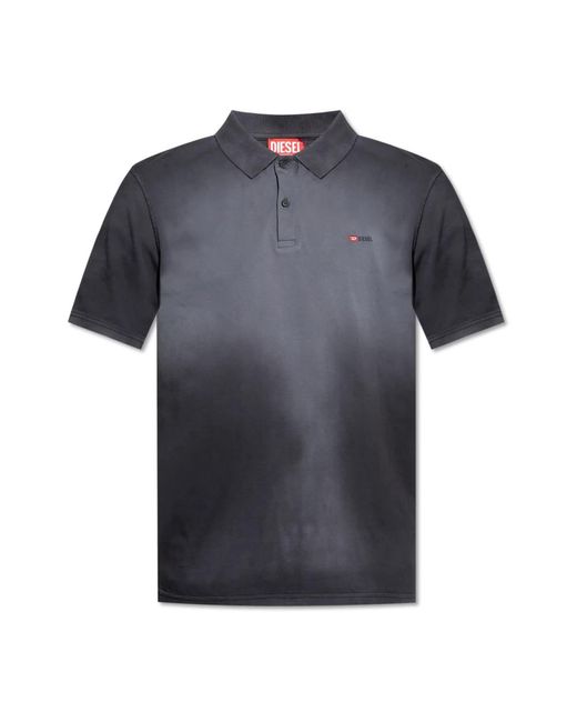 DIESEL Blue Polo Shirts for men