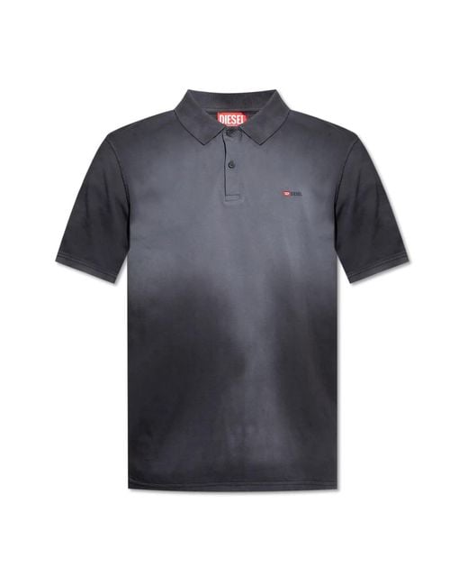 DIESEL Blue Polo Shirts for men