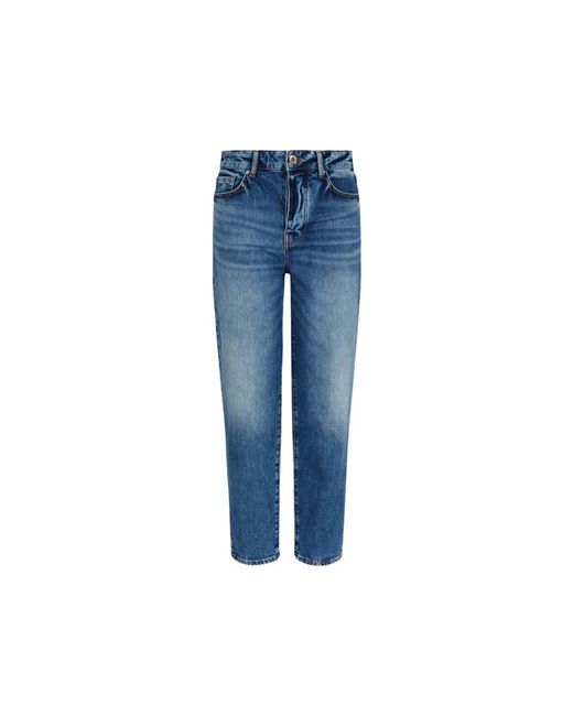 Armani Exchange Blue Cropped Jeans