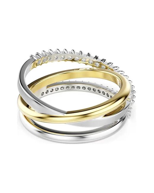 Swarovski Metallic Hyperbola Ring