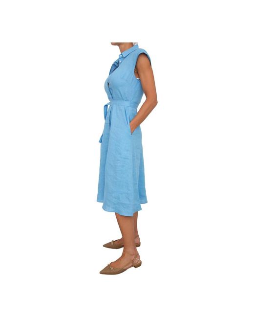 Marella Kleedjes ,Blauw ,Blauwe Azzurro Jurk in het Blue