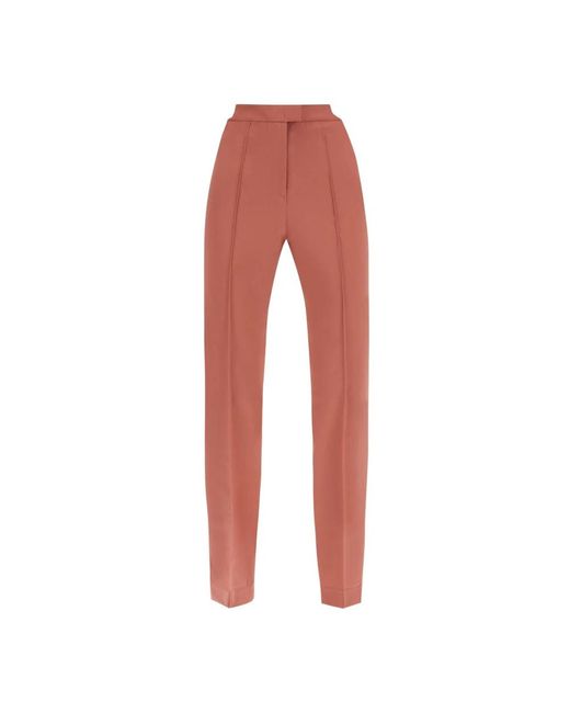 Trousers > straight trousers Nensi Dojaka en coloris Red