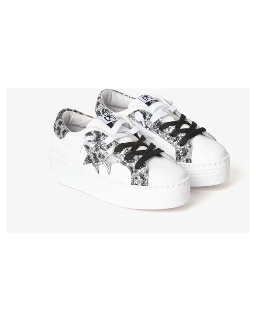 2 Star White Sneakers