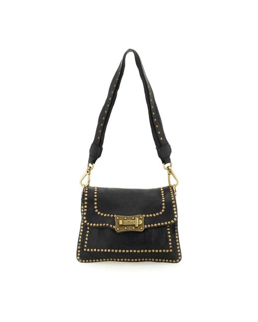 Campomaggi Black Shoulder Bags
