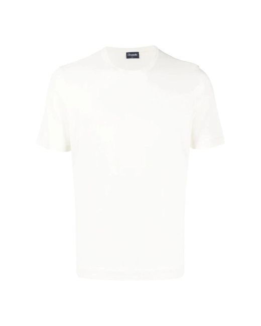 Drumohr White T-Shirts for men