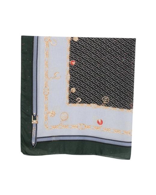 Liu Jo Black Silk Scarves
