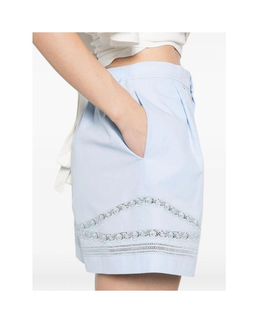 Ermanno Scervino Blue Short Shorts