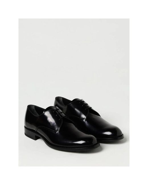 Tod's Klassische Leder Derby Schuhe in Black für Herren