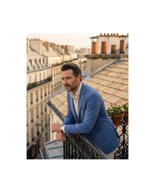 L.b.m. 1911 Blue Blazers for men