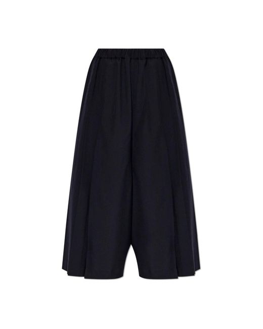 Wide Trousers Comme des Garçons de color Blue