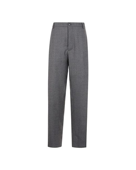 Straight Trousers MM6 by Maison Martin Margiela pour homme en coloris Gray
