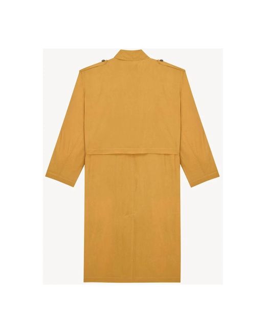 Saint Laurent Yellow Trench Coats for men
