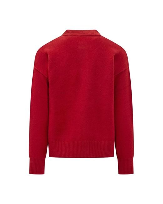 Cardigans di AMI in Red da Uomo