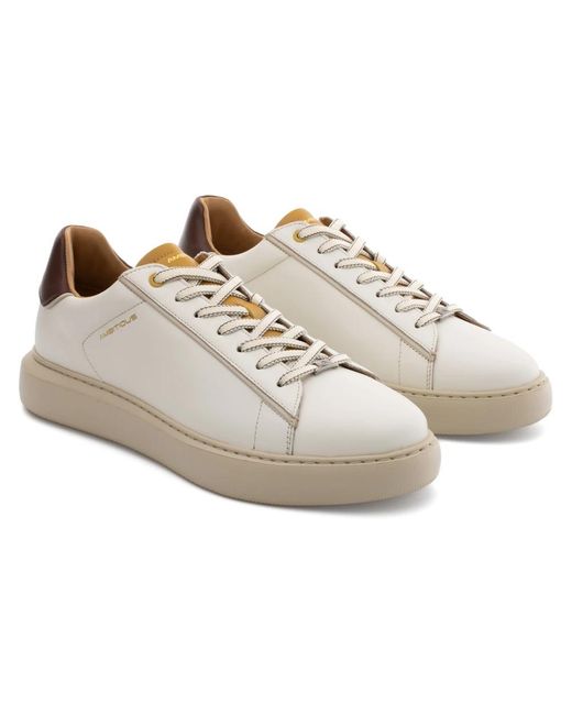 Ambitious Eclipse Stitched Sneaker in het White voor heren